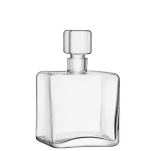 LSA Cask Whisky Square Decanter 1L